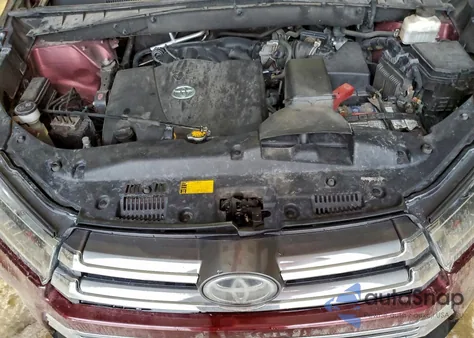 2017 Toyota Highlander Limited z USA, uszkodzony, nr VIN 5TDDZRFH7HS382271